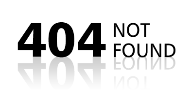 404 错误页面