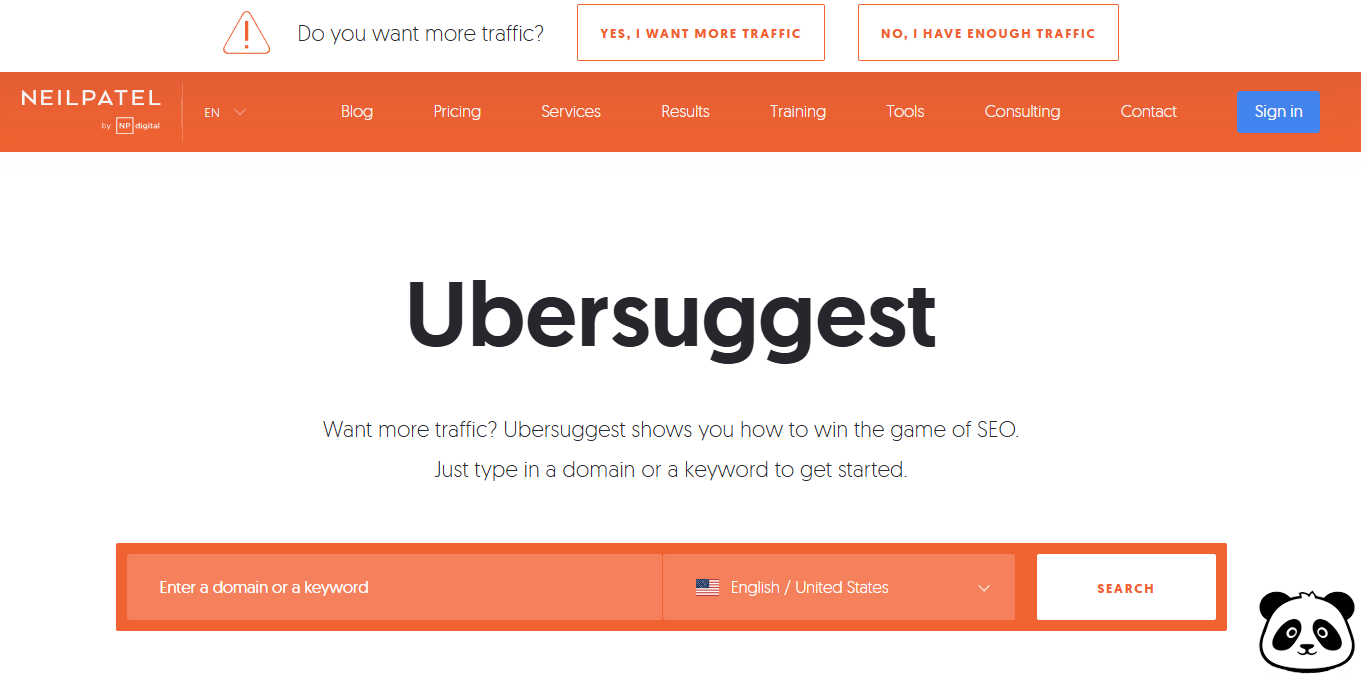 Ubersuggest