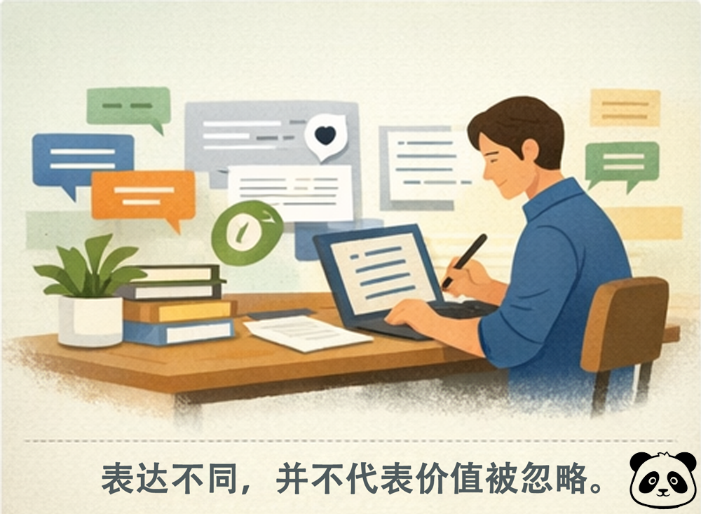 个人写作场景与表达痕迹